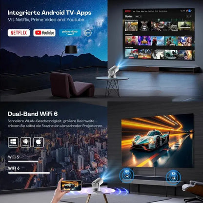 PocketVision Pro 4K – Smart Beamer (2025 Edition)